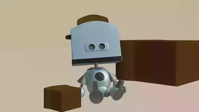 The robot toaster  3D model