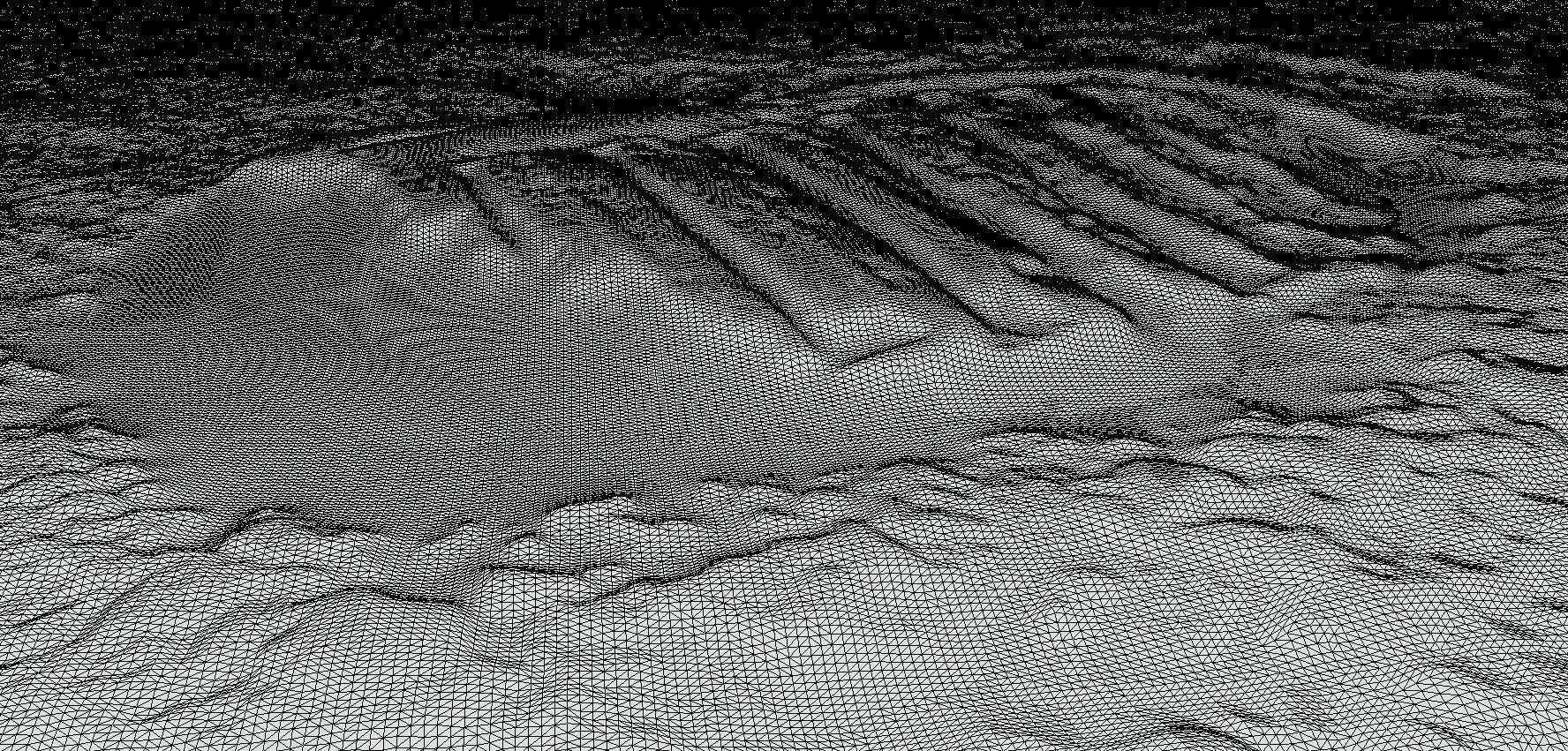 Astronaut footprint on the Moon-3D print Low-poly 3D model_4