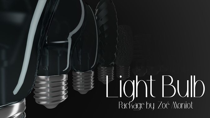 Light Bulb Package 3D model