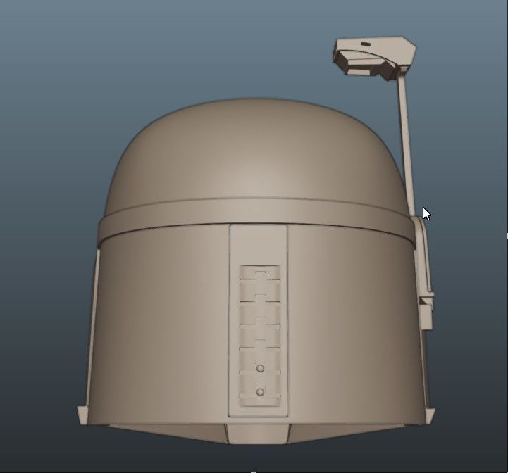 Deathwatch Mandalorian Axe Woves Nite Owl helmet 3D print model_4