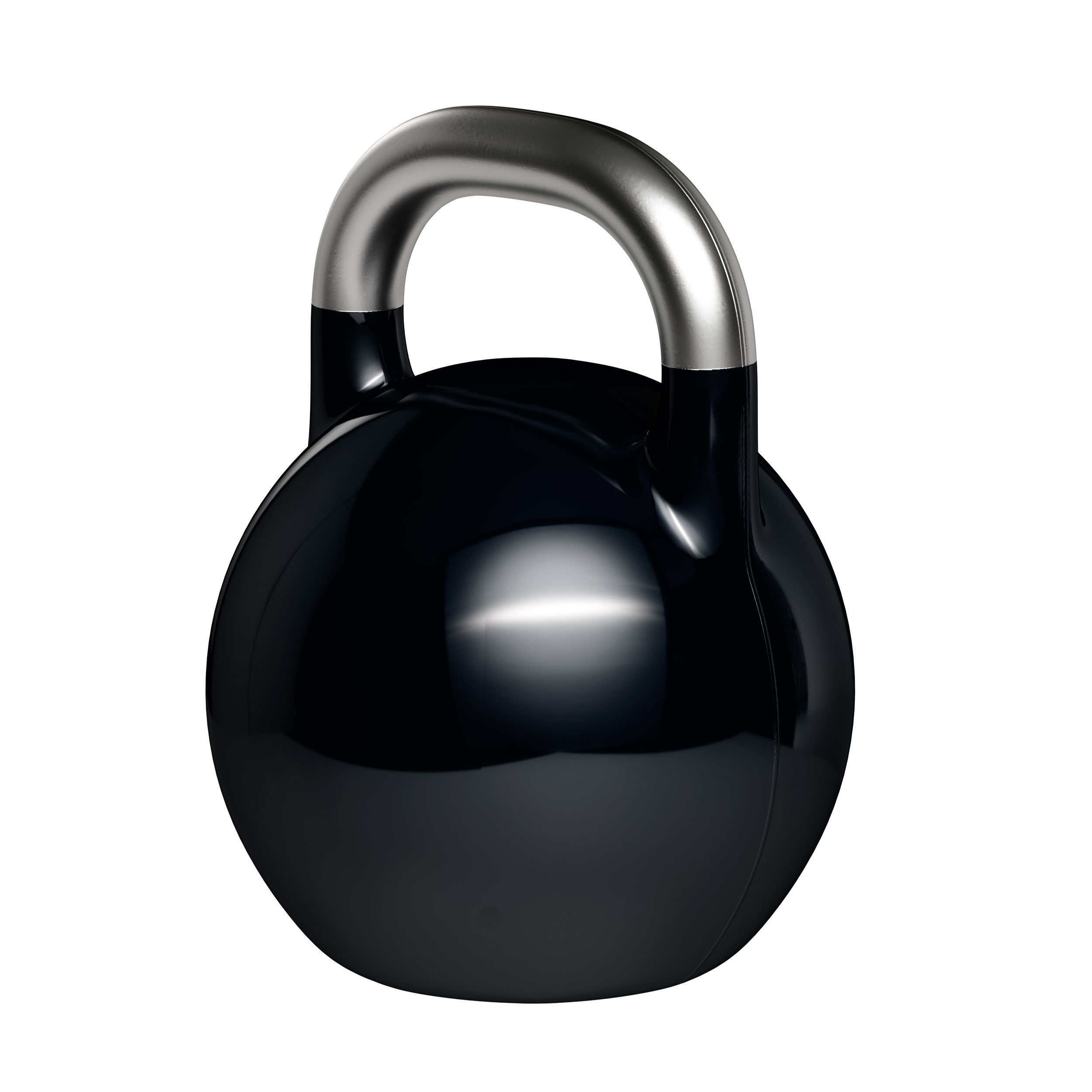 Kettlebell without inscriptions Kettlebells multi-colored 3D model_19