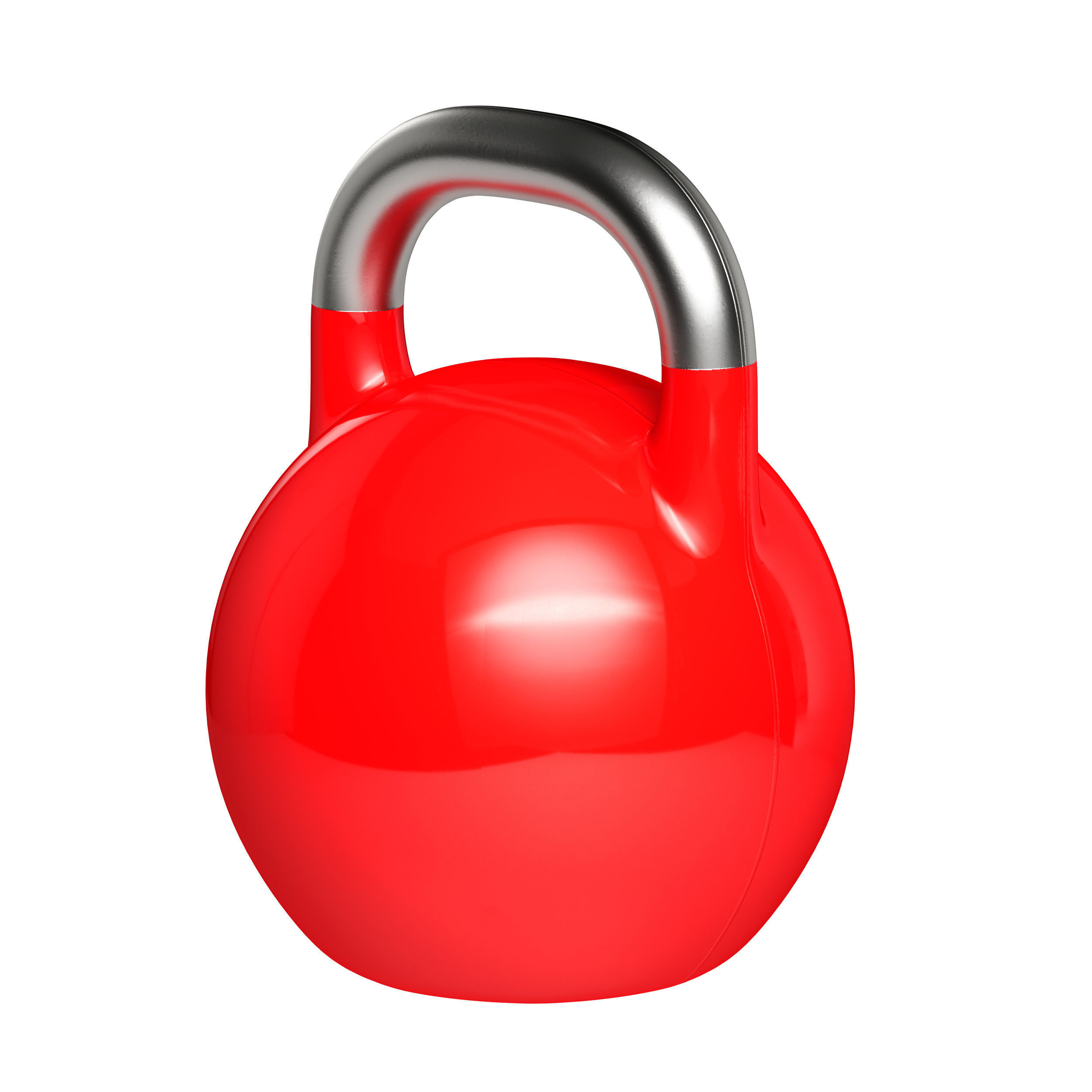 Kettlebell without inscriptions Kettlebells multi-colored 3D model_23