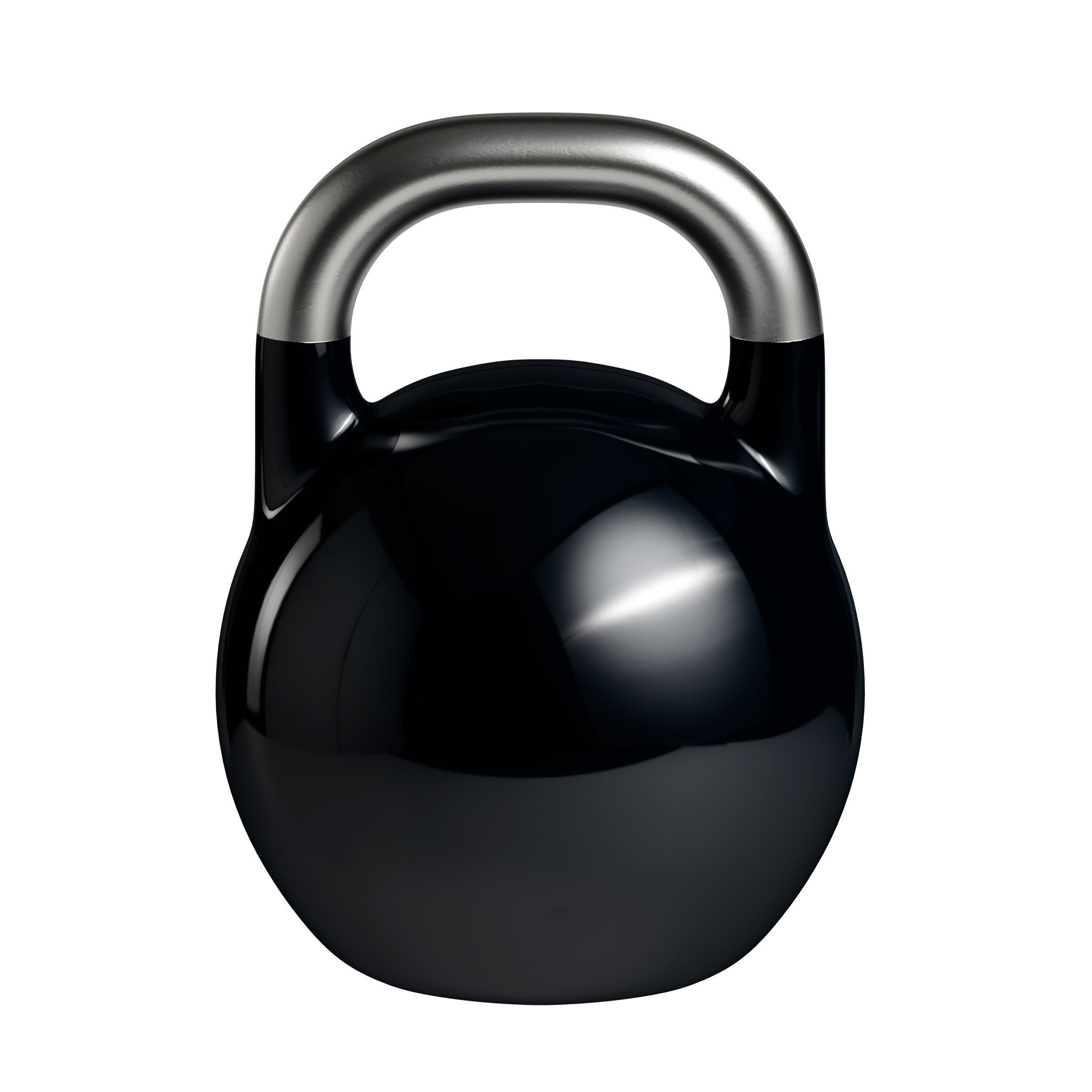 Kettlebell without inscriptions Kettlebells multi-colored 3D model_14