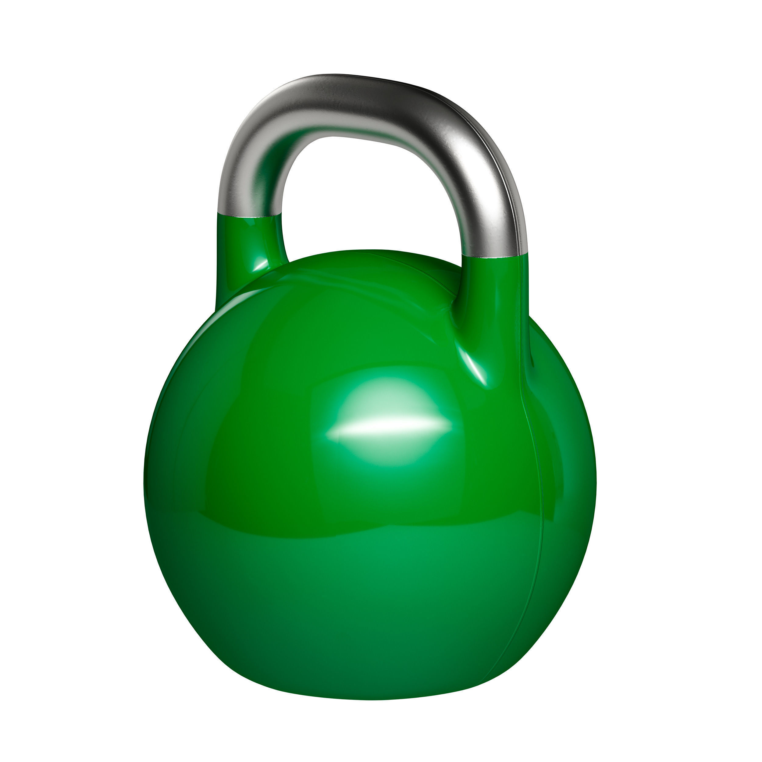 Kettlebell without inscriptions Kettlebells multi-colored 3D model_22