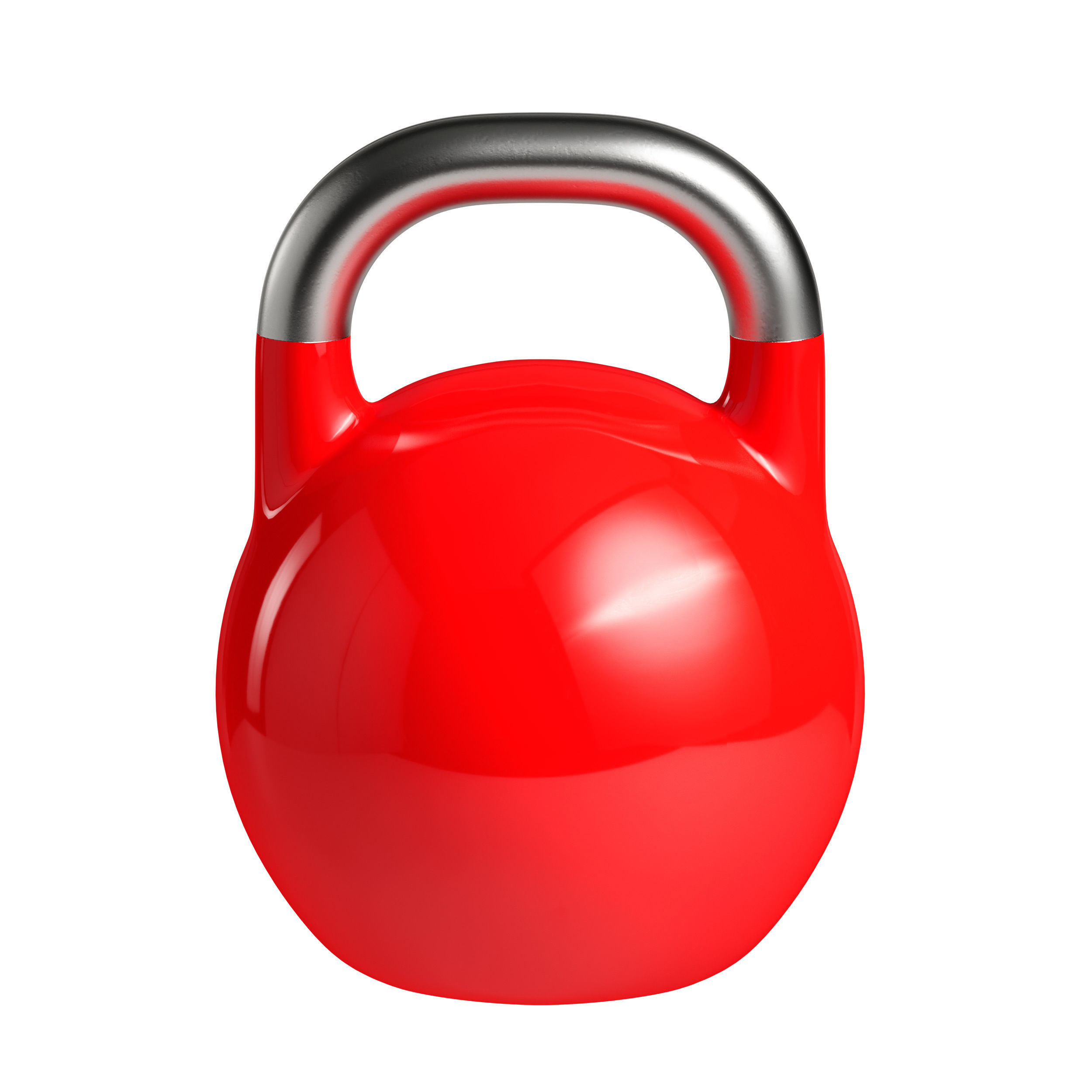 Kettlebell without inscriptions Kettlebells multi-colored 3D model_18