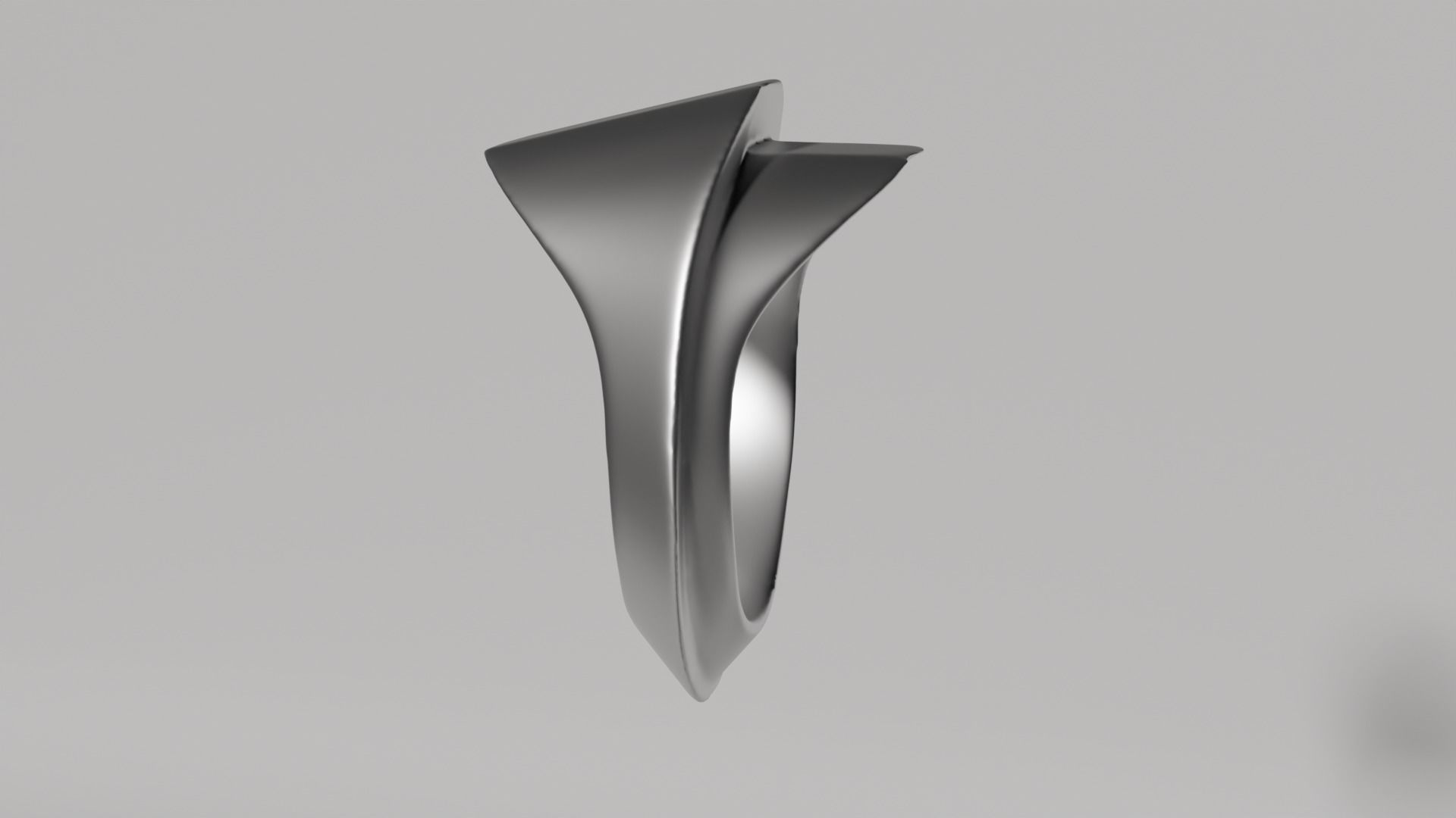 Rocky Ring 3D print model_3