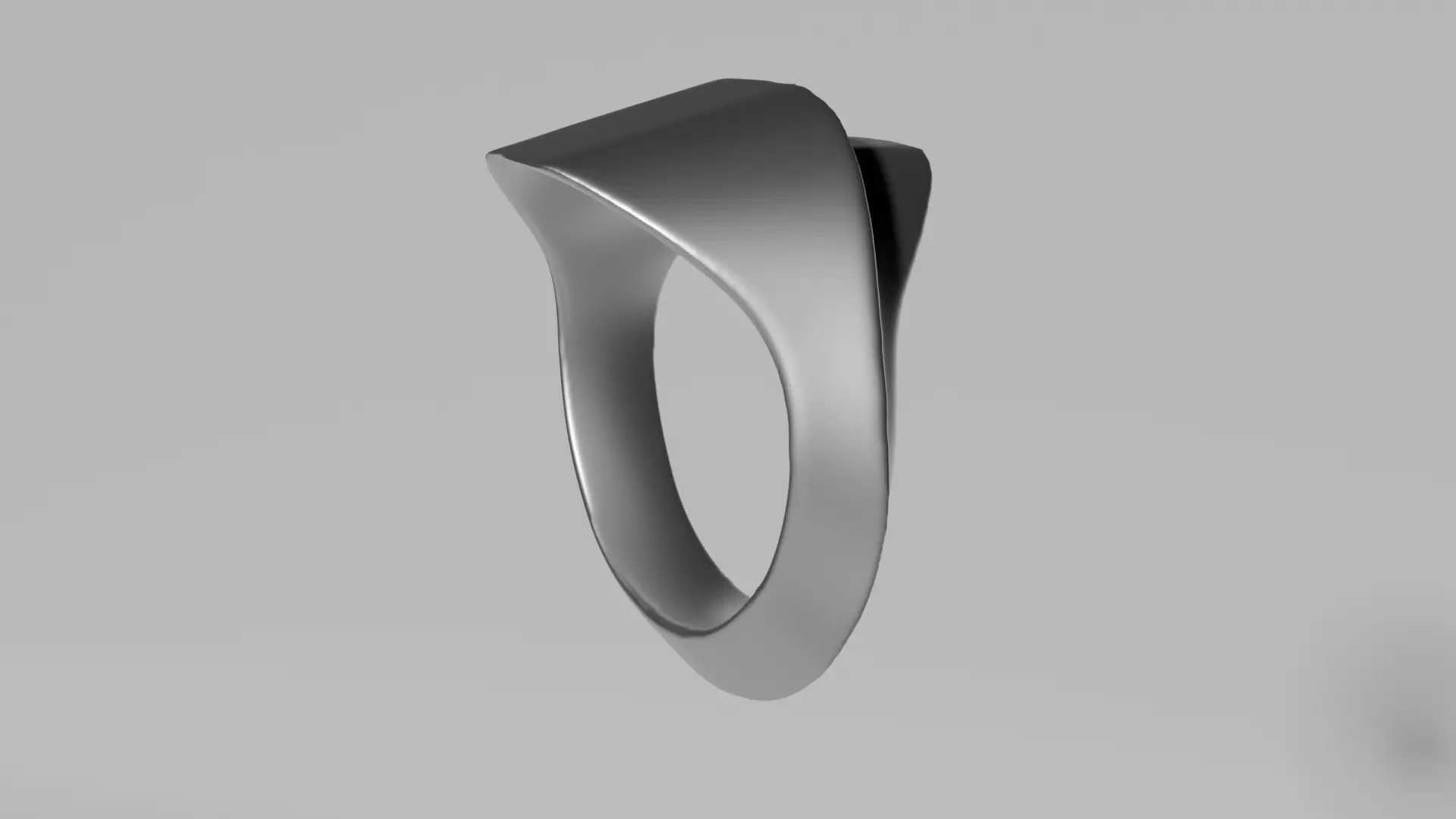 Rocky Ring 3D print model_0