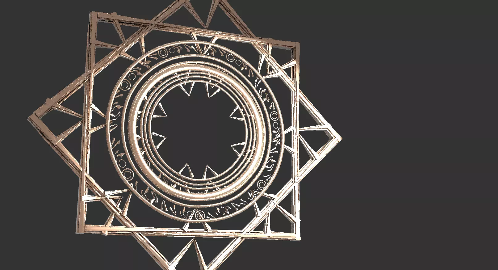 Dr Strange Influenced Magic pattern 9  3D model_0