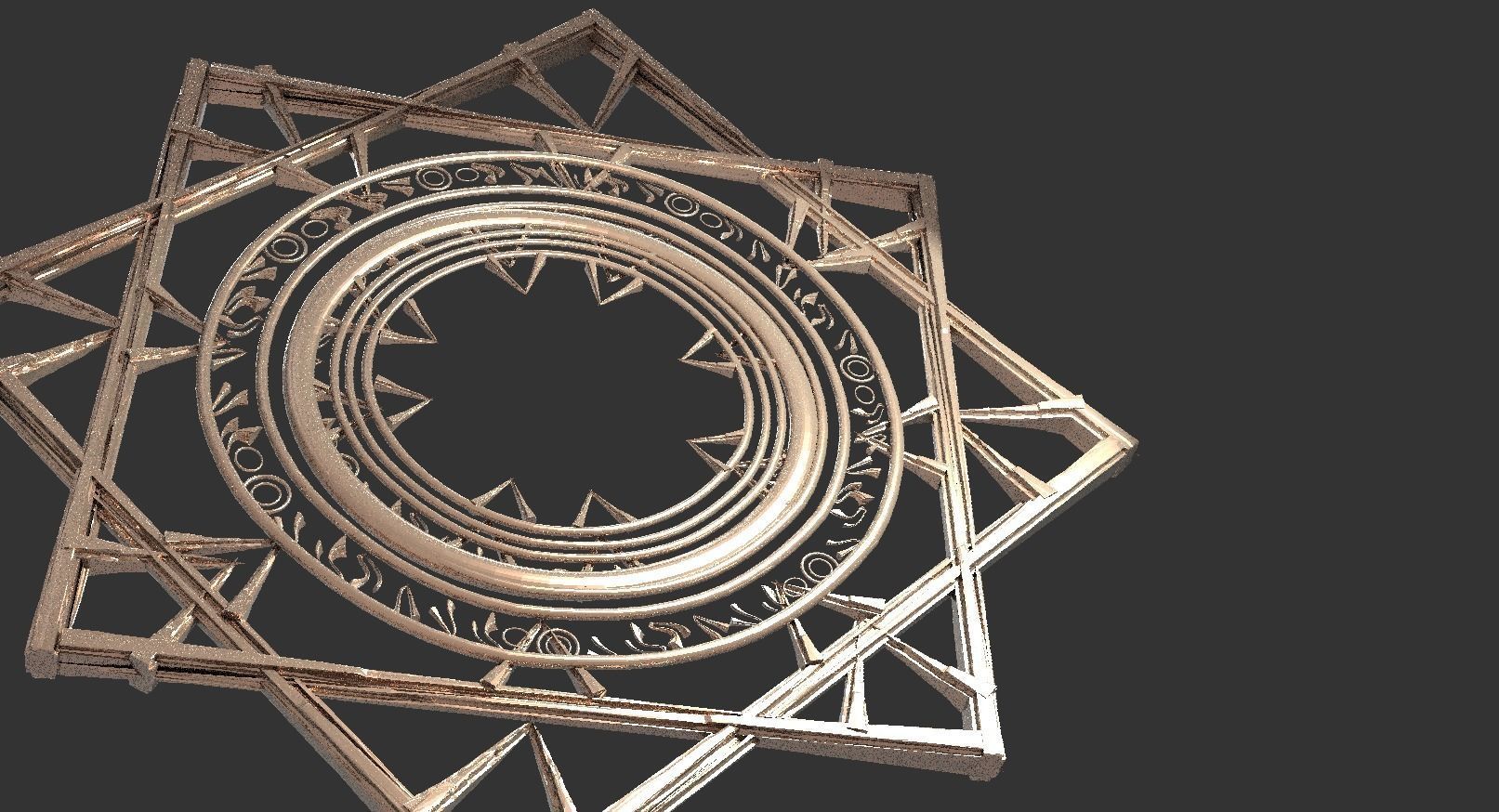 Dr Strange Influenced Magic pattern collection 3D model_14