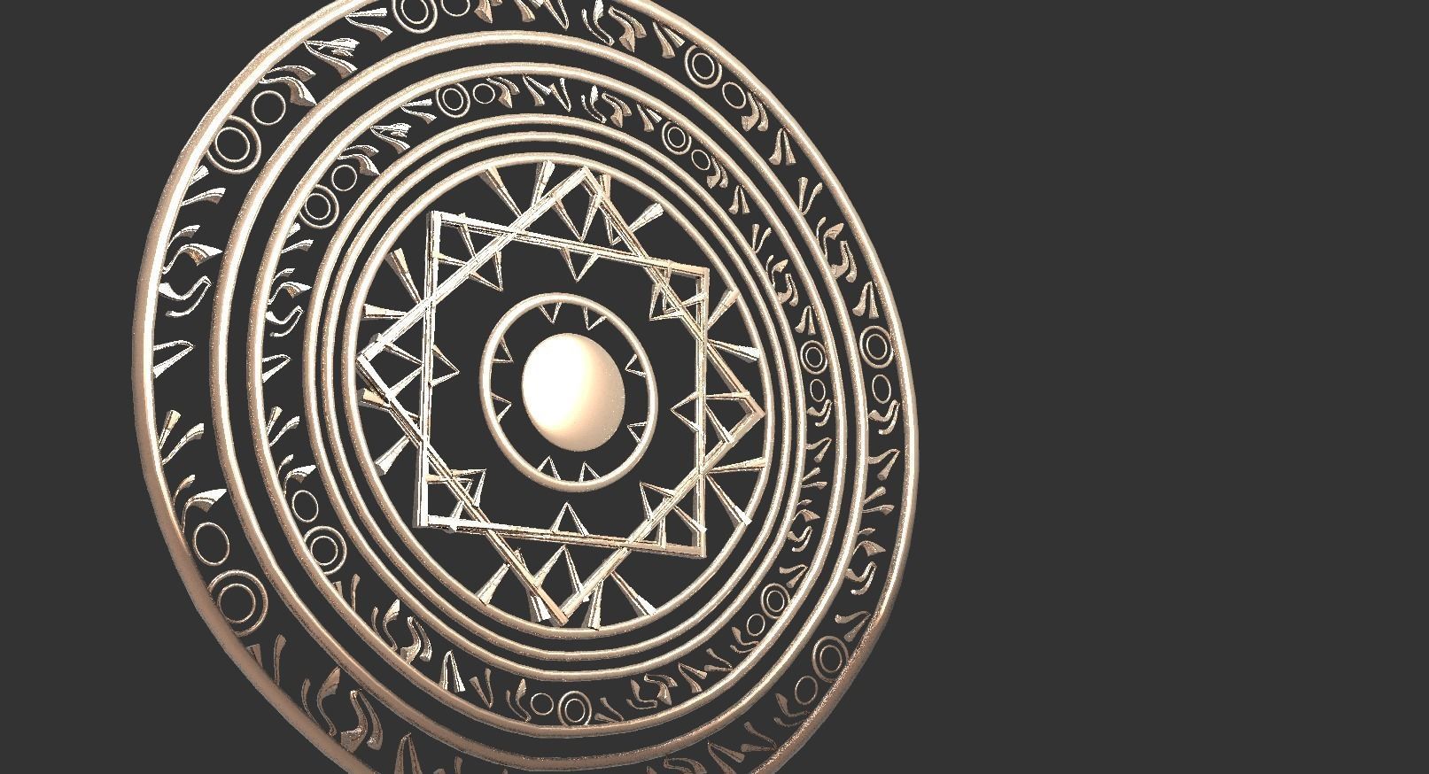 Dr Strange Influenced Magic pattern collection 3D model_1