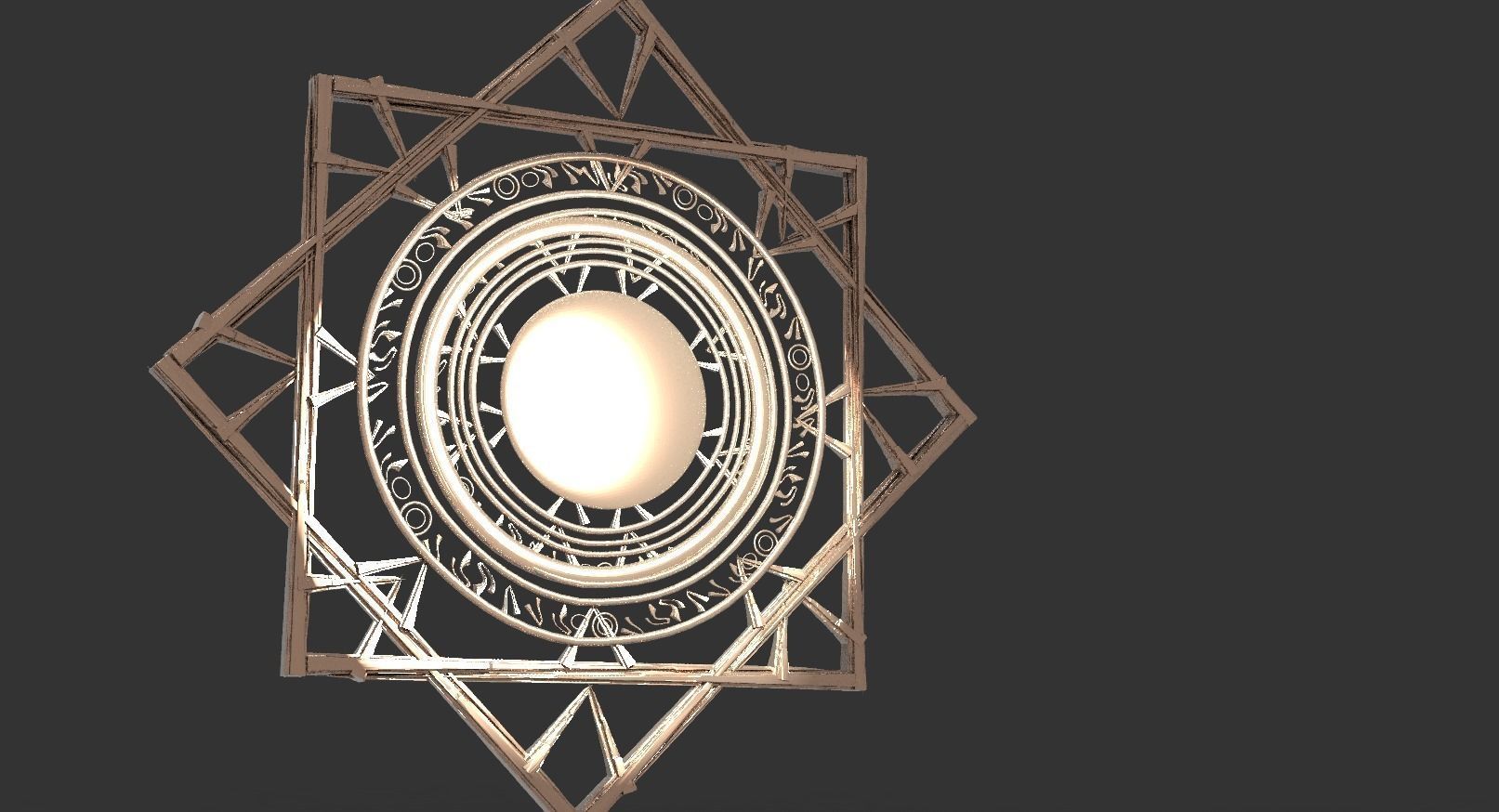 Dr Strange Influenced Magic pattern collection 3D model_11