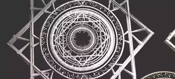 Babylonian Wall design 3