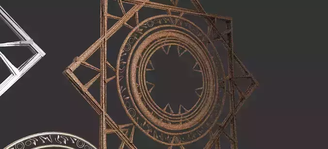 Babylonian Wall design 4