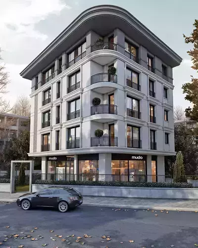 3D Apartment Model Classic Modern