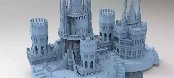 London inspired Watchtower Castle 