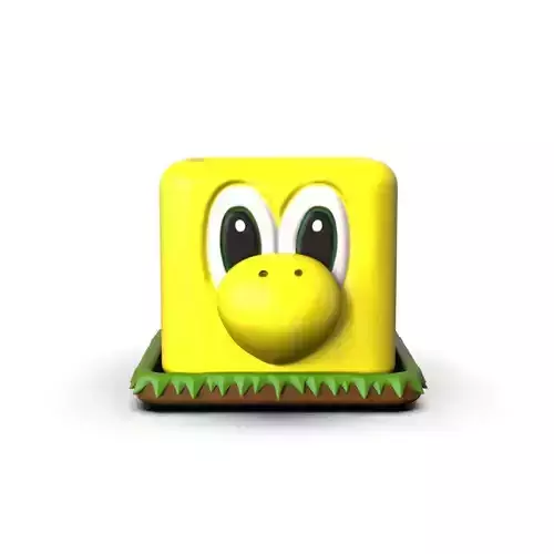 Tortoise Koopa Troopa Pot Maceta Mario Bros 3D print model