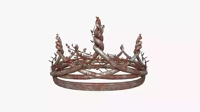 Nature Crown A05 Rust - Fantasy Character Design