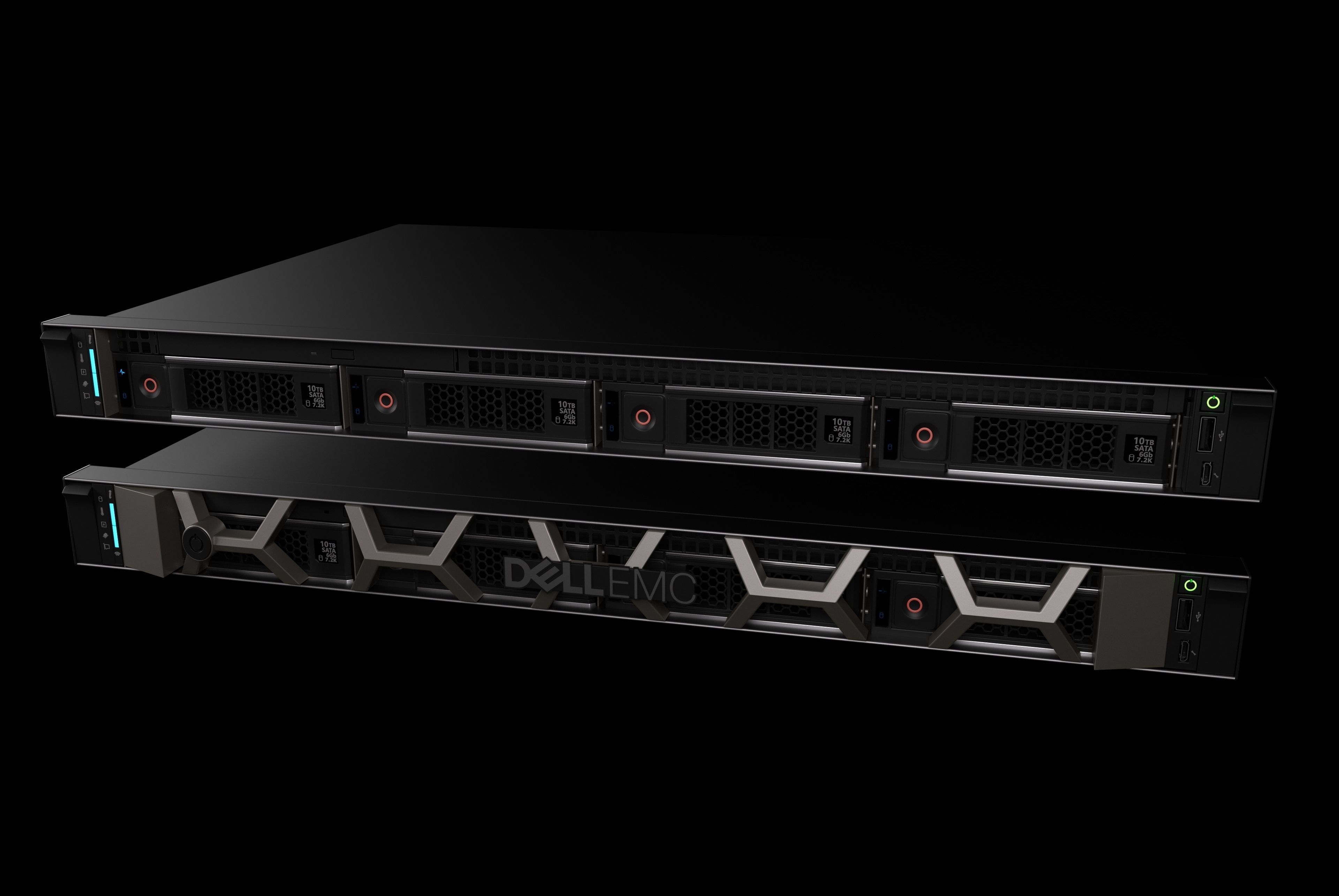 Data Server and Network Rack 3D model_2