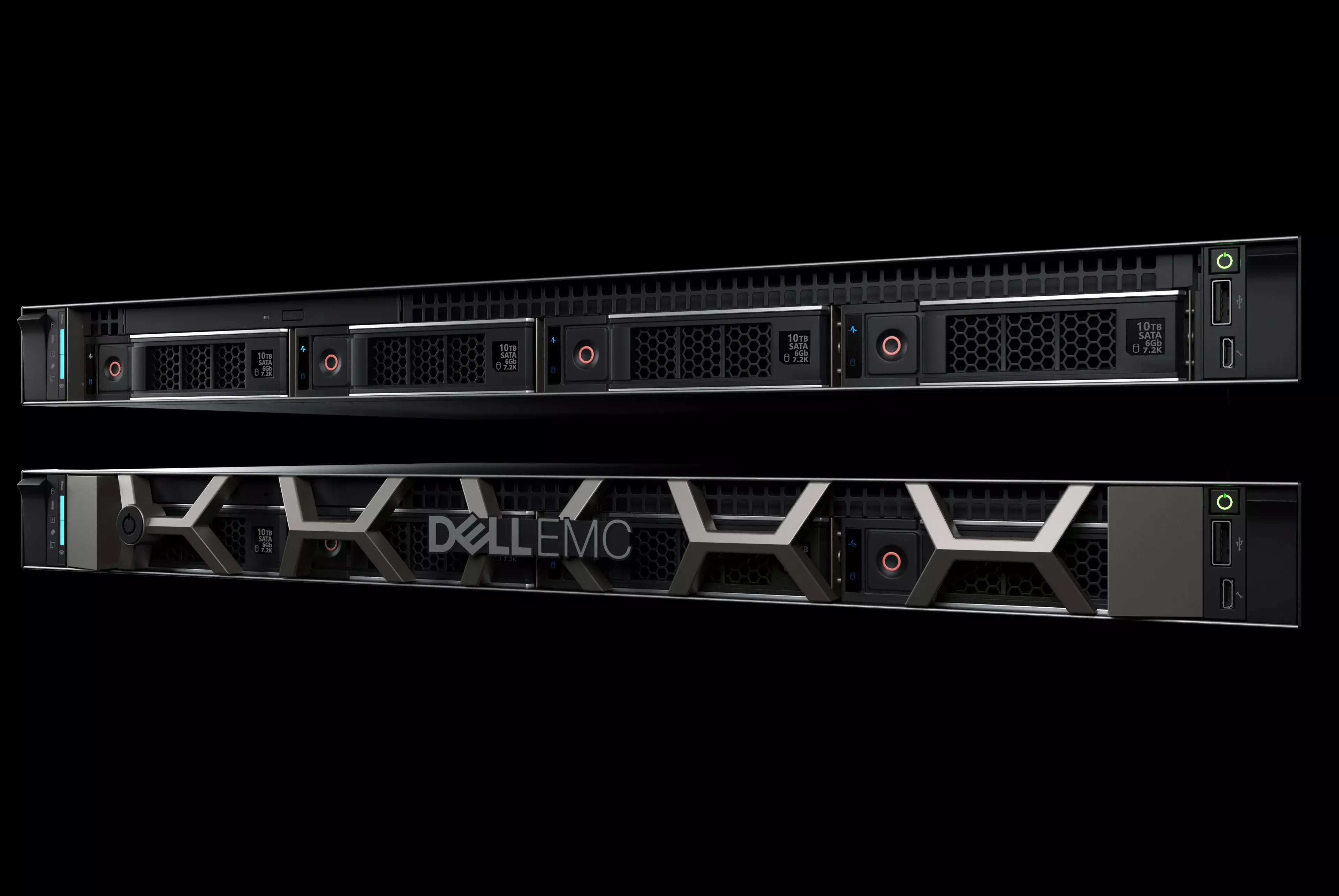 Data Server and Network Rack 3D model_0