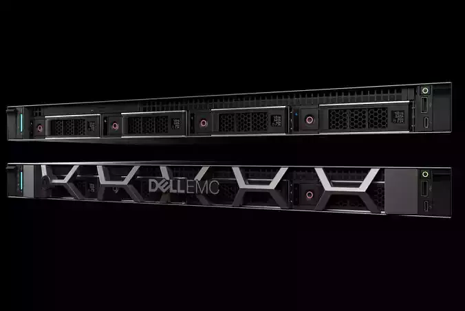 Data Server and Network Rack 3D model