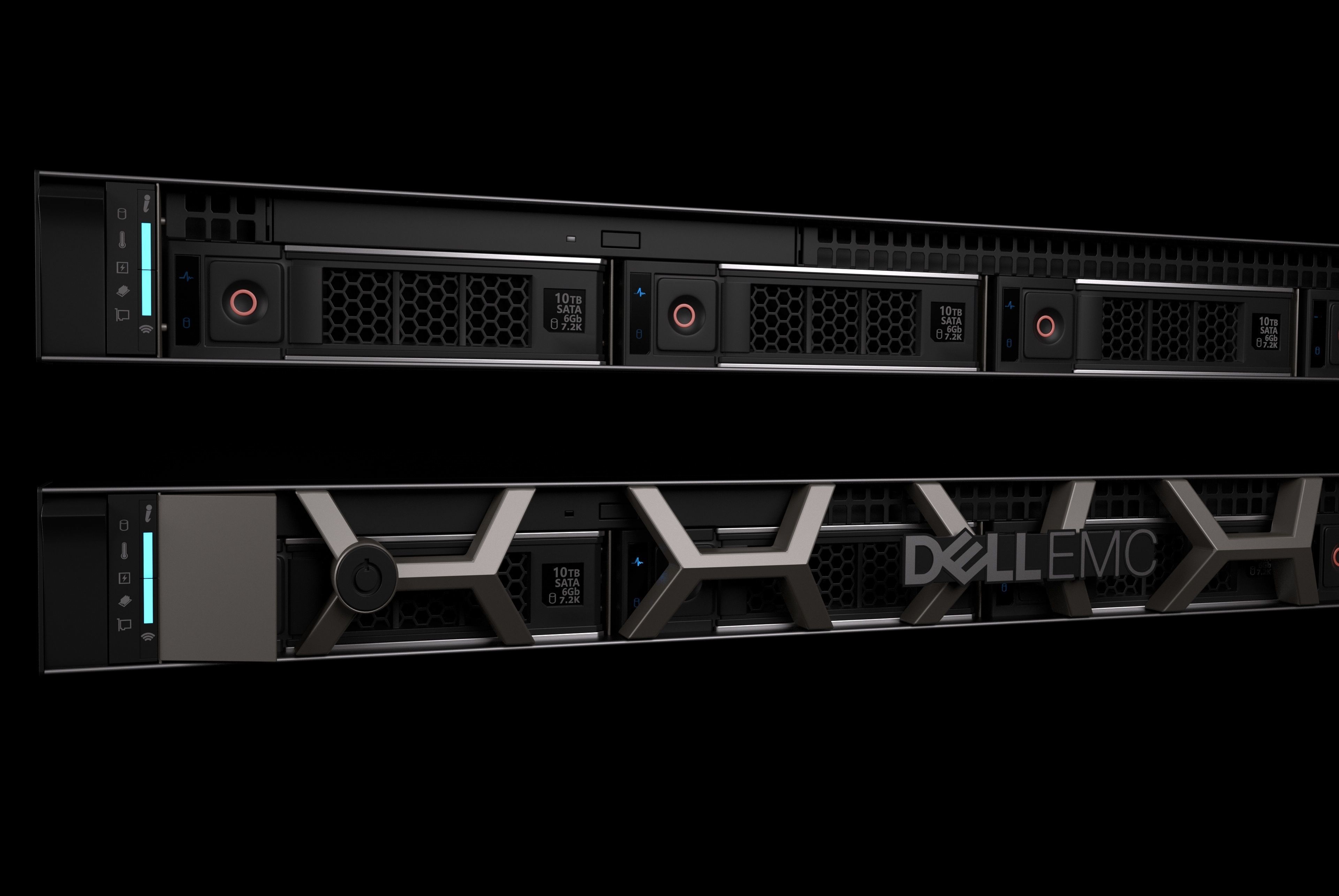 Data Server and Network Rack 3D model_4