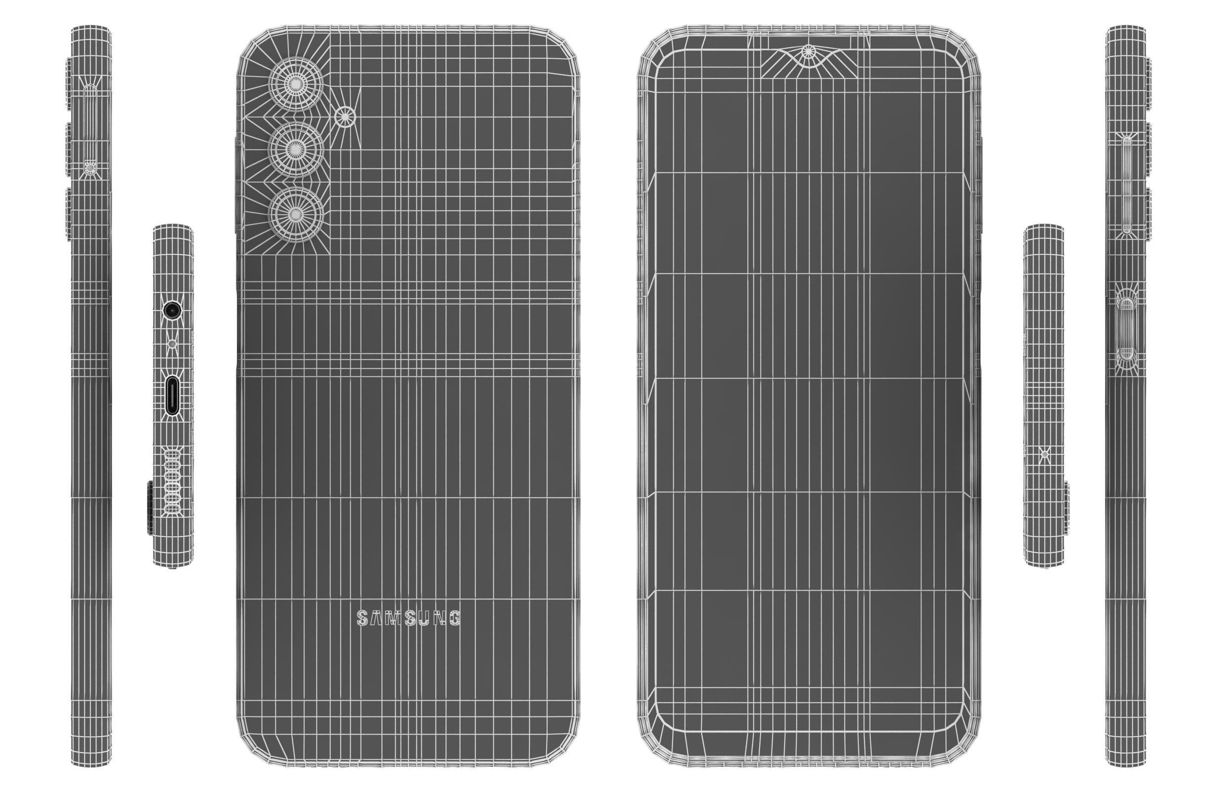 Samsung Galaxy A14 Brown 3D model_16