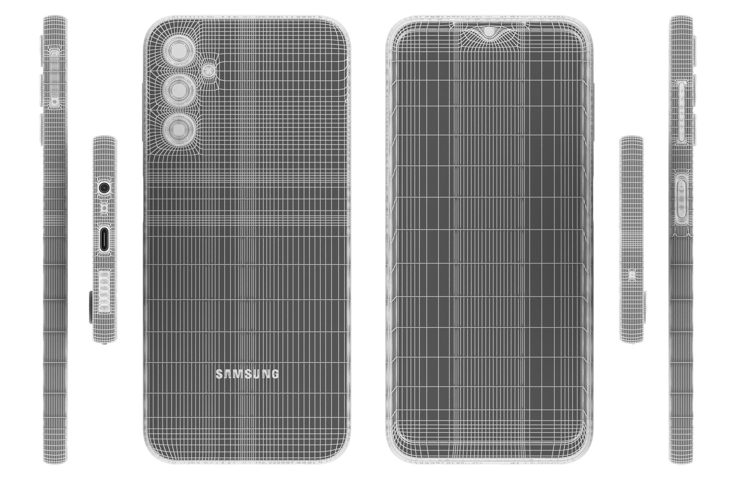 Samsung Galaxy A14 Brown 3D model_17