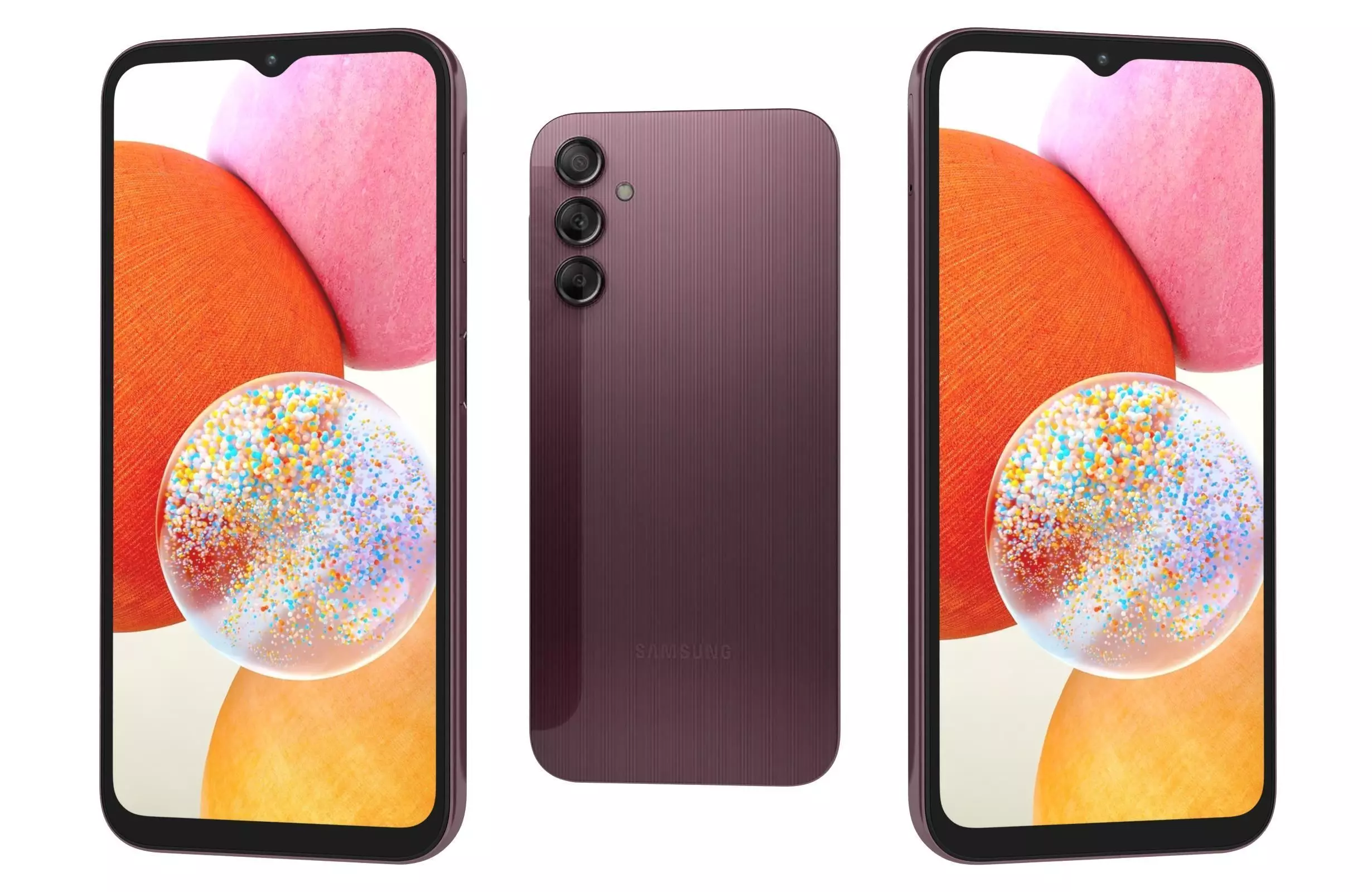 Samsung Galaxy A14 Brown 3D model_0