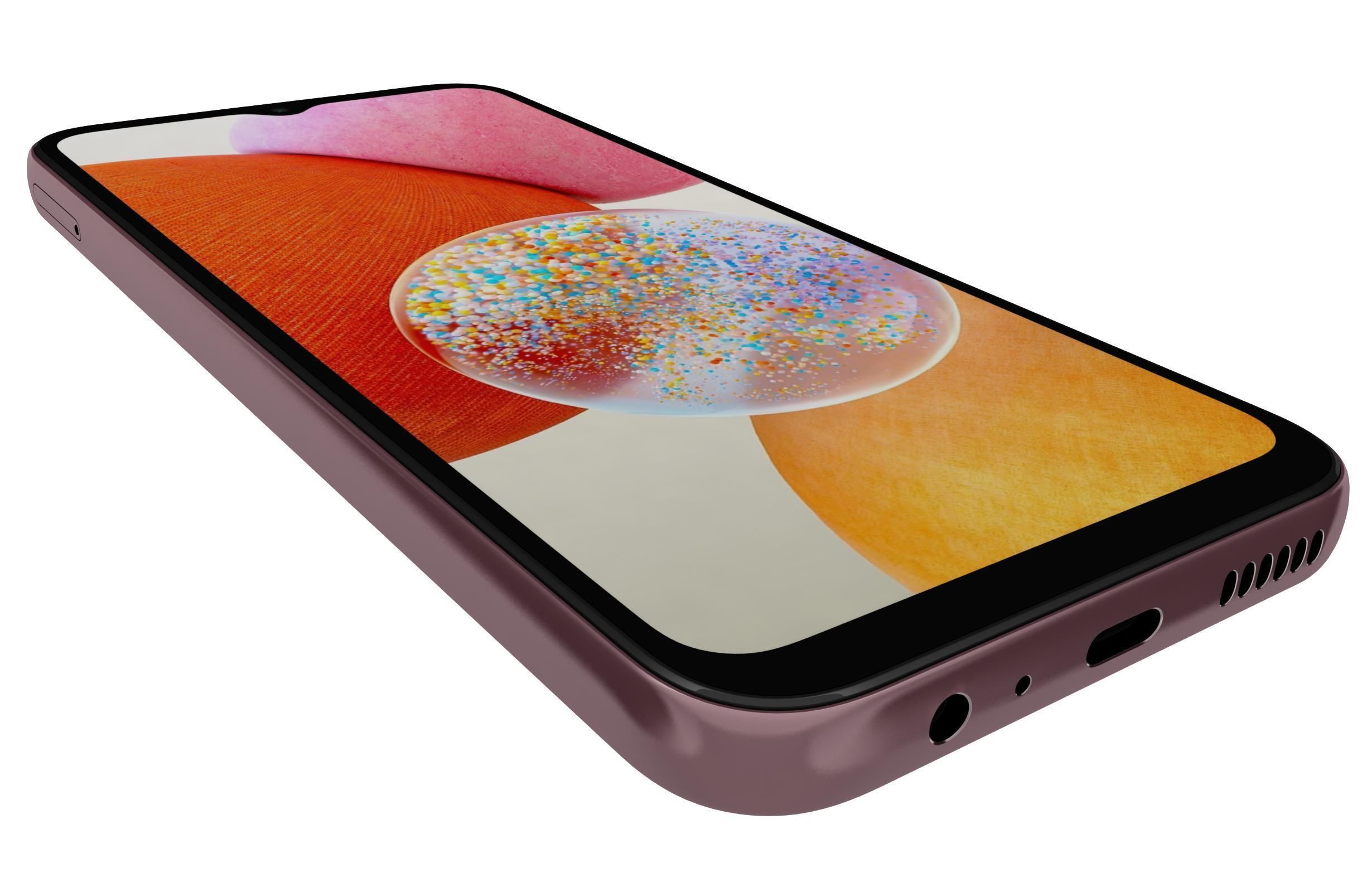 Samsung Galaxy A14 Brown 3D model_12