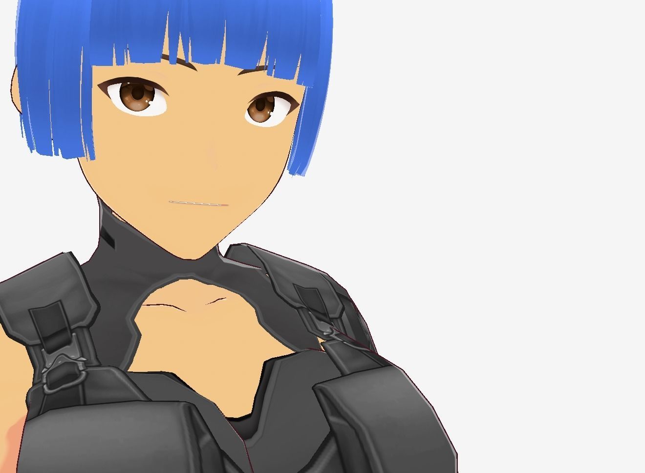 Sakura Anime Girl Vrchat 3d Model Low-poly 3D model_23