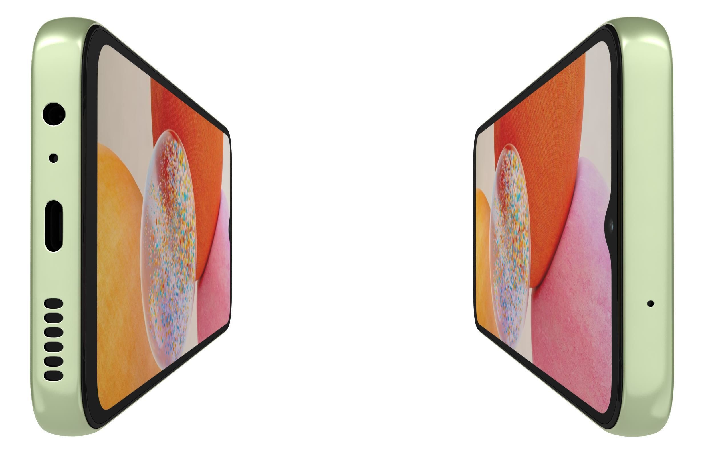 Samsung Galaxy A14 Green 3D model_8