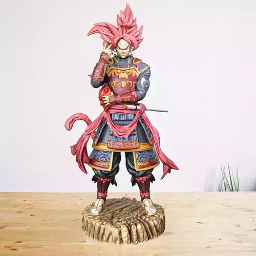 Goku Samurai Rose 3D print model