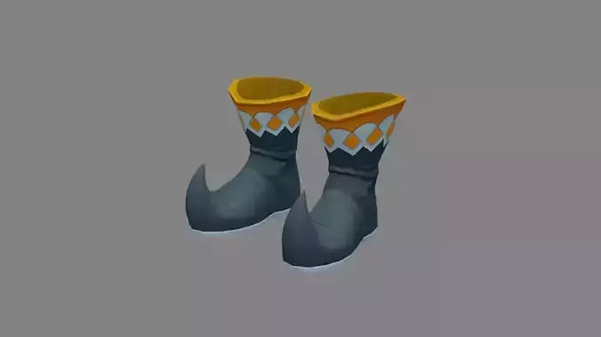 Cartoon Wizard Shoes