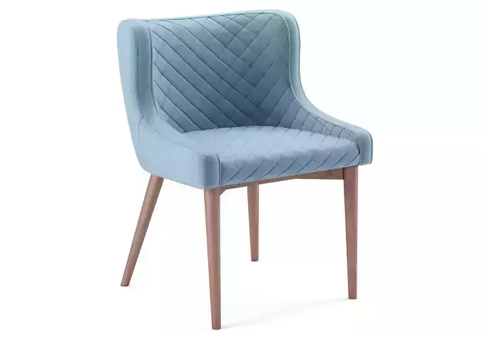 Sandy Dining Chair 3D model