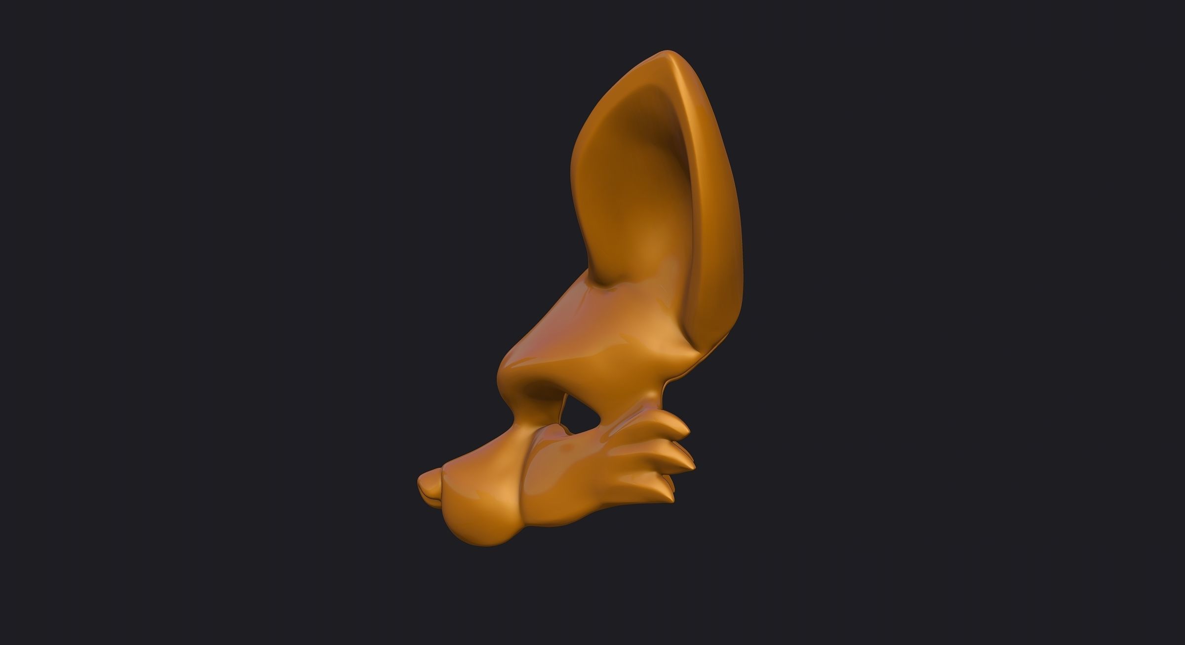 Fennec Mask 3D print model_10
