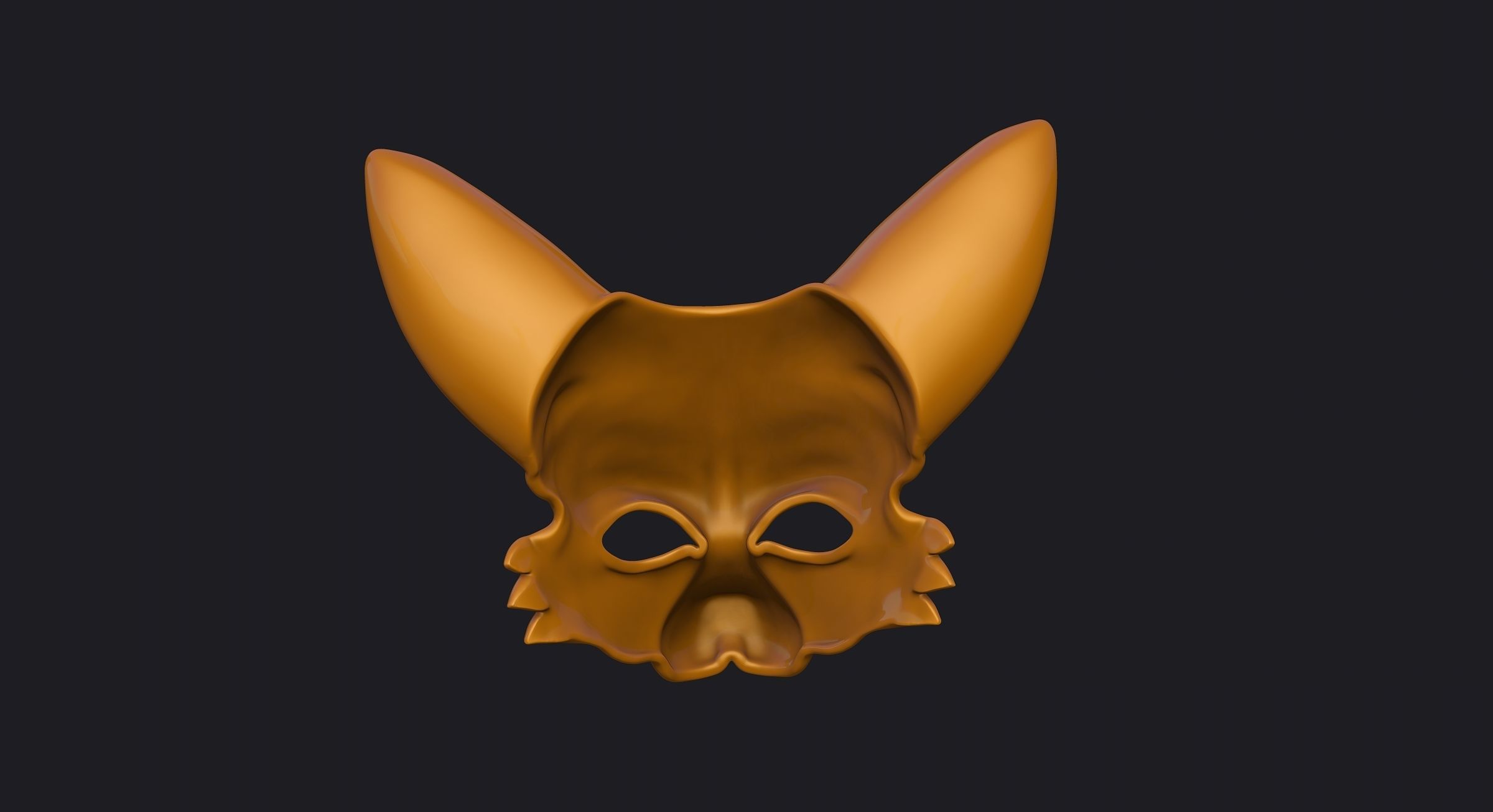 Fennec Mask 3D print model_14