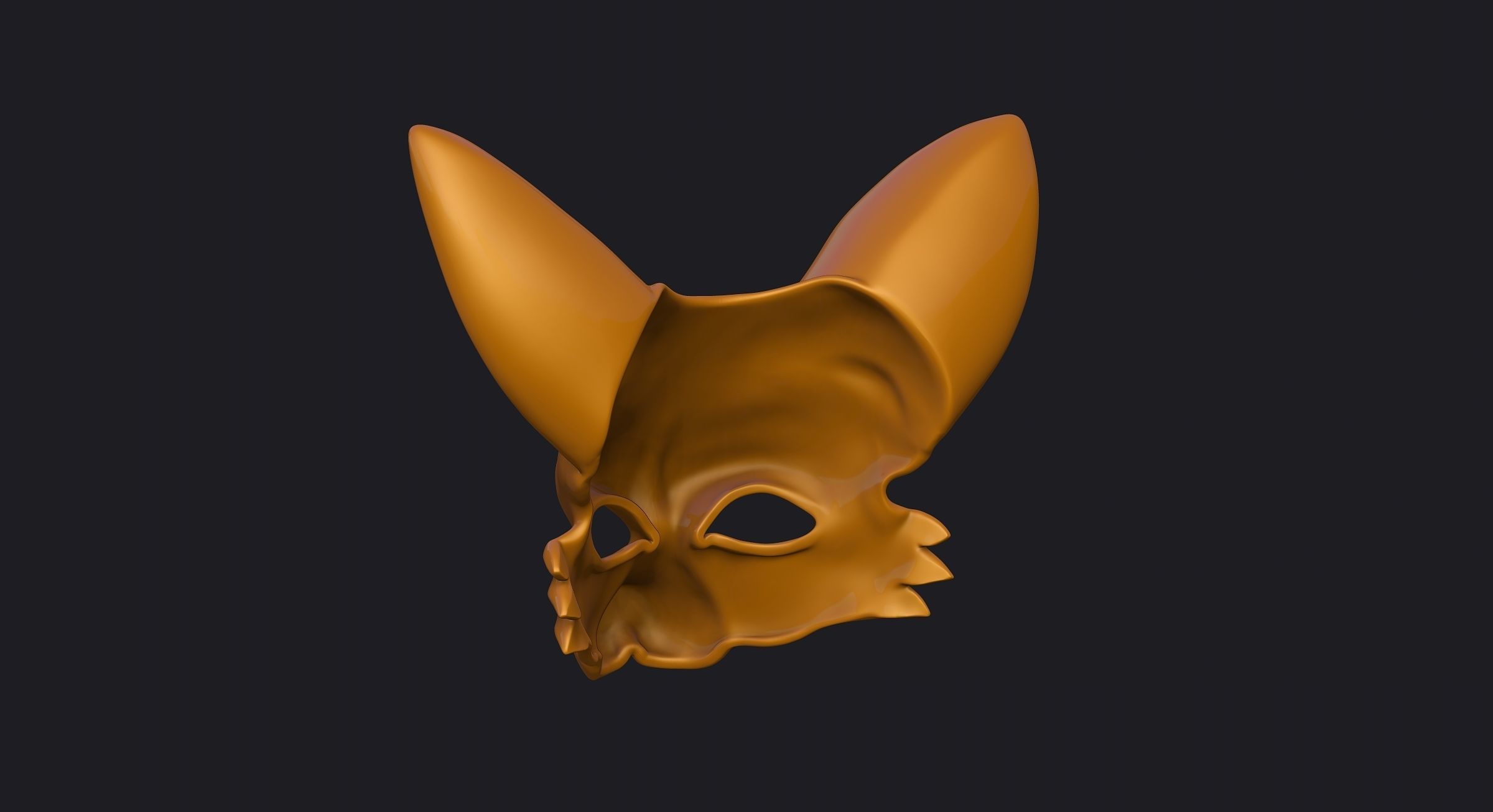 Fennec Mask 3D print model_13