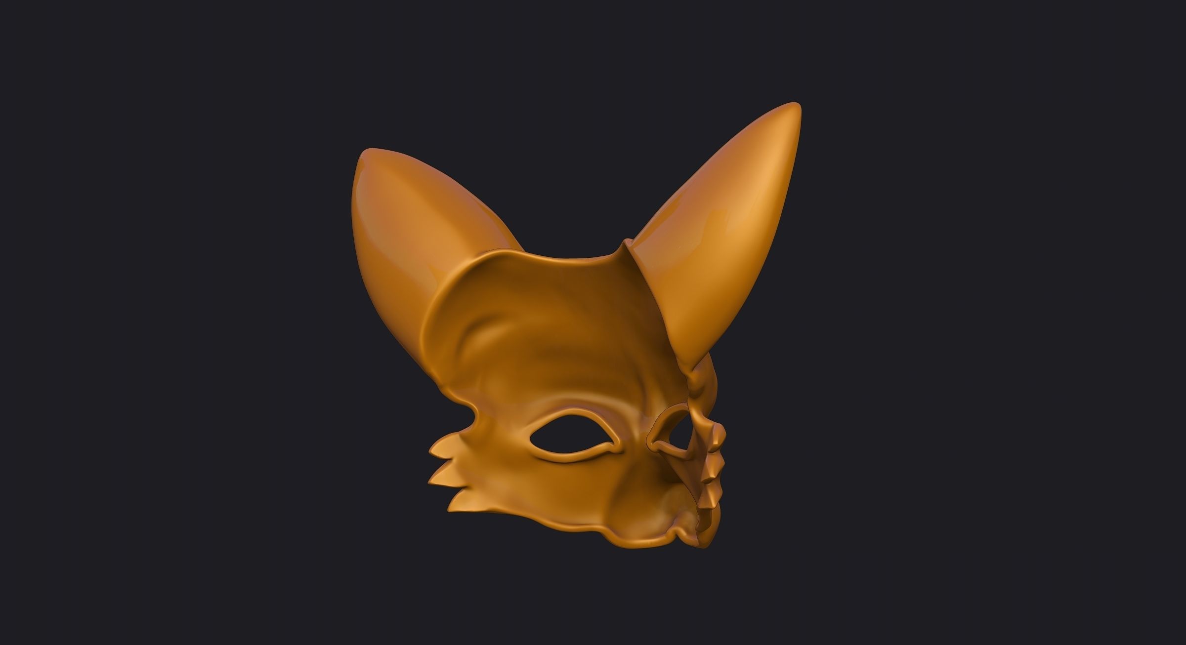 Fennec Mask 3D print model_15