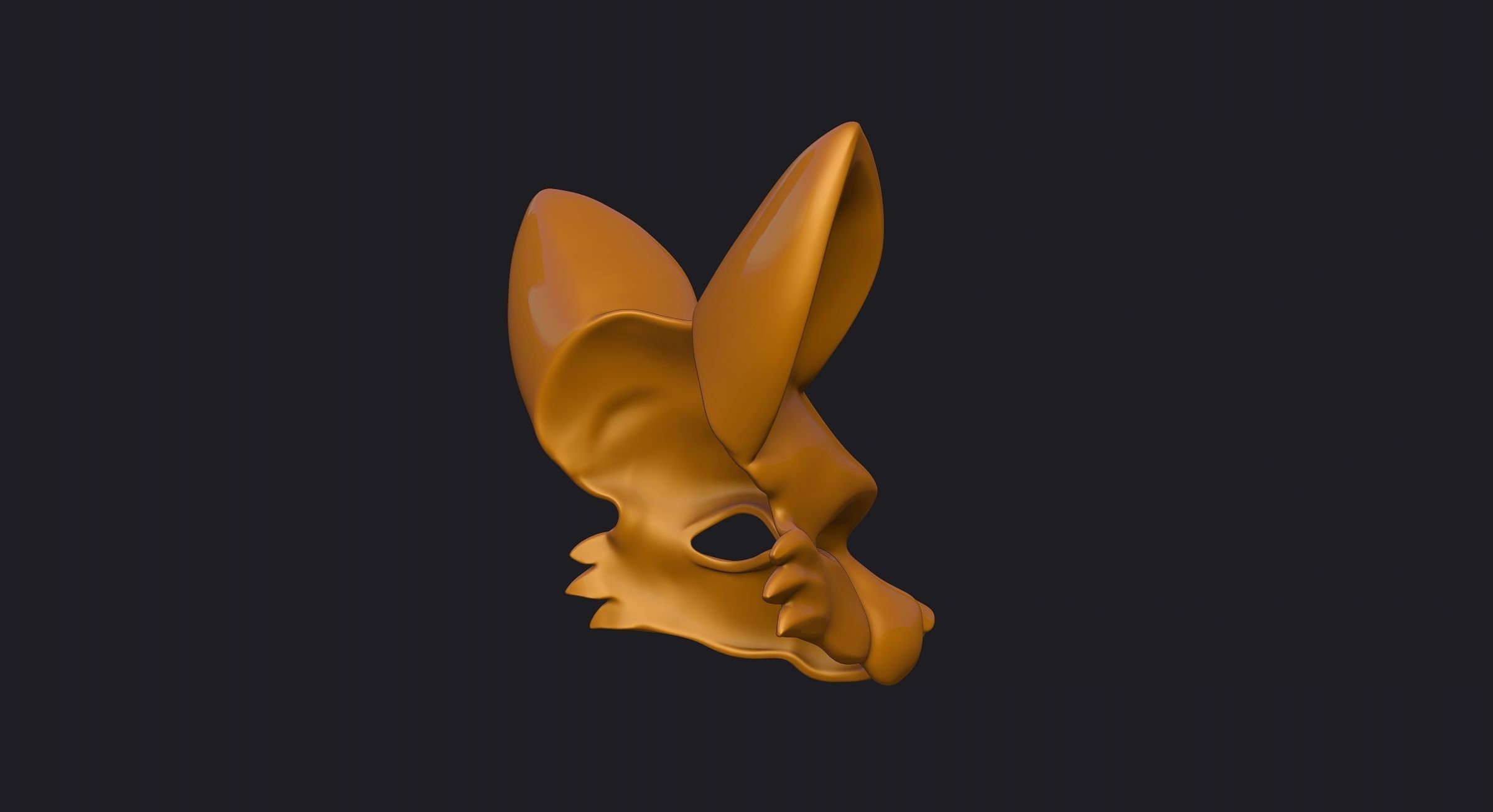 Fennec Mask 3D print model_16