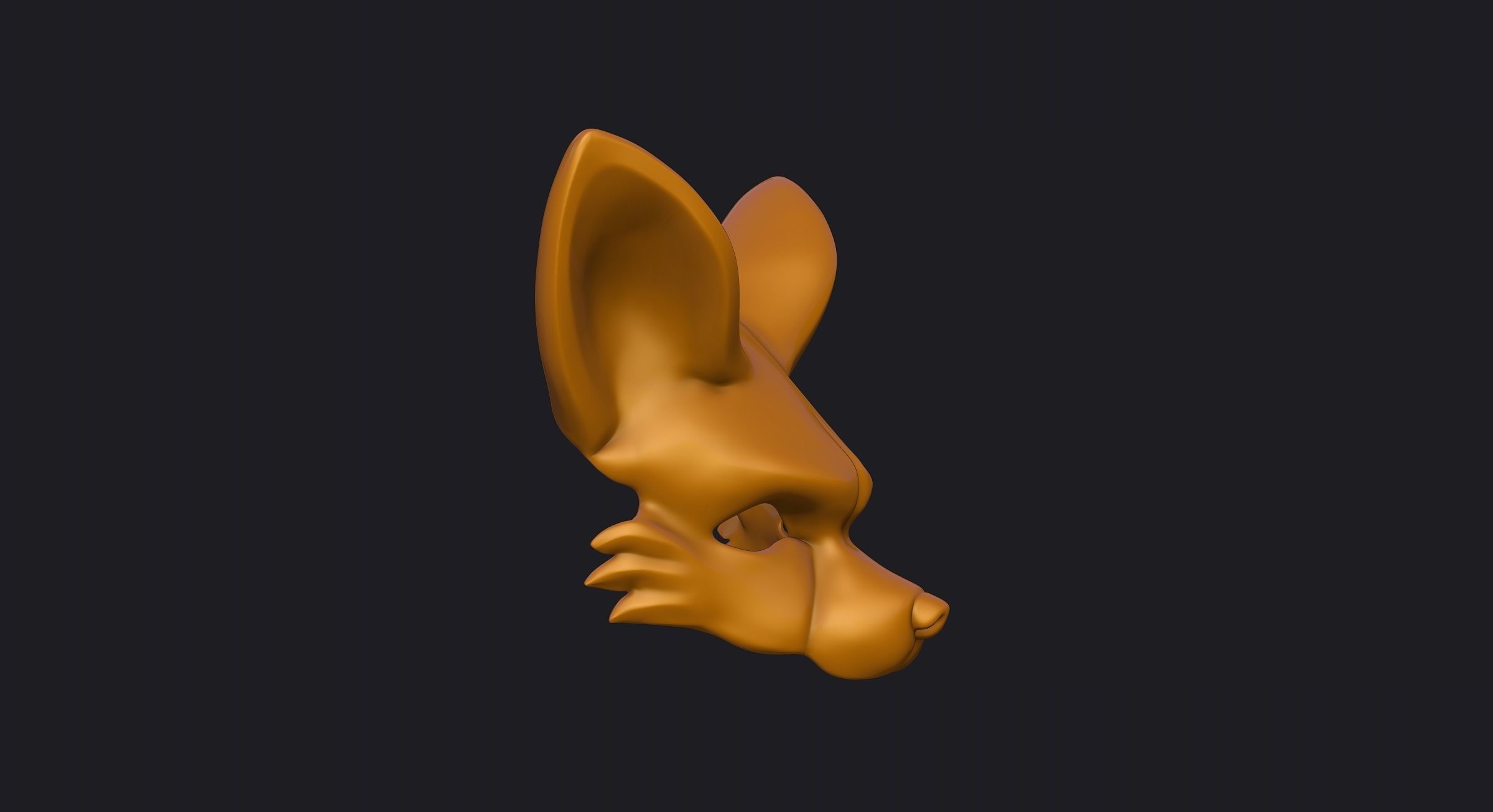 Fennec Mask 3D print model_18