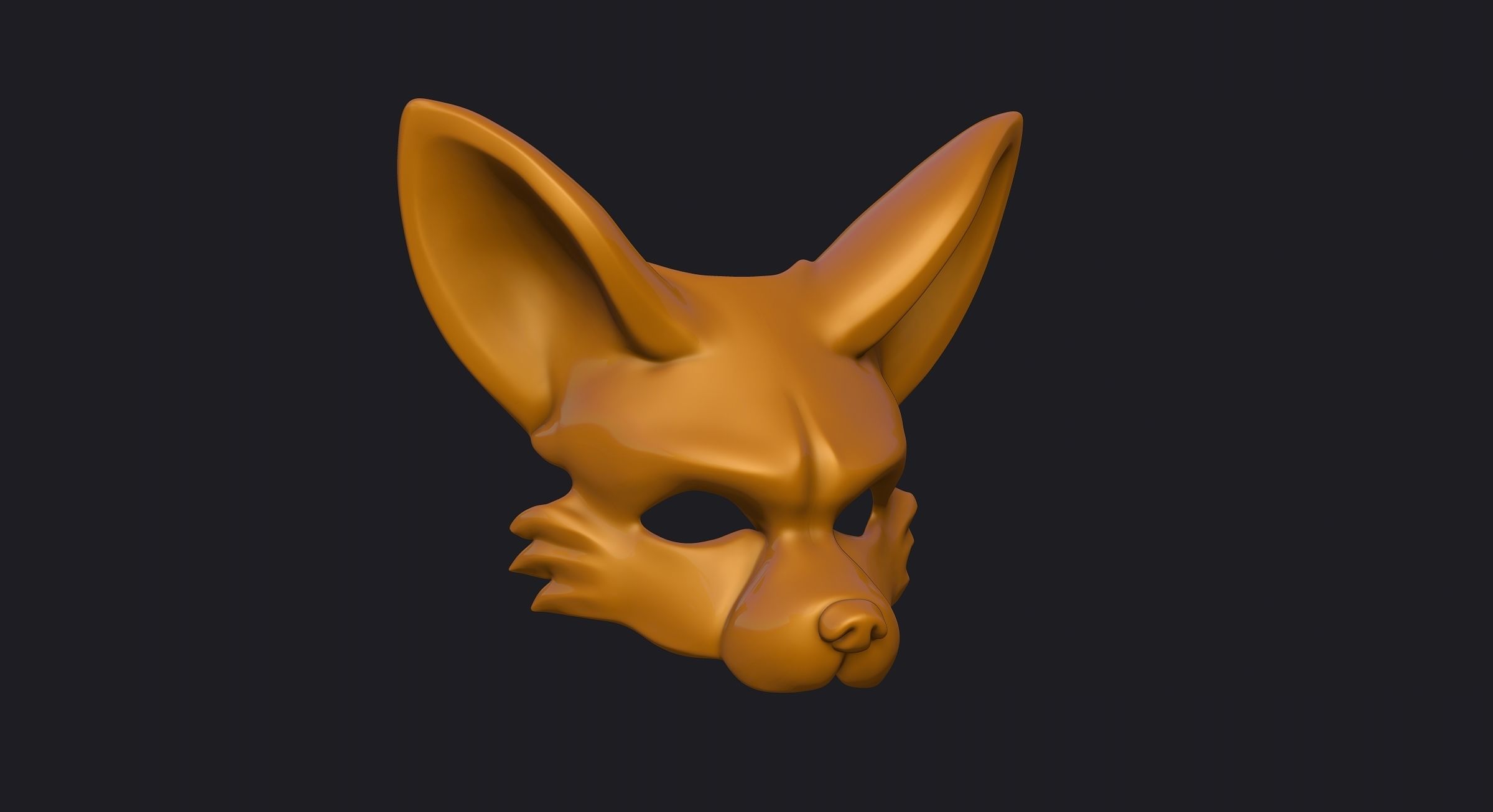 Fennec Mask 3D print model_20