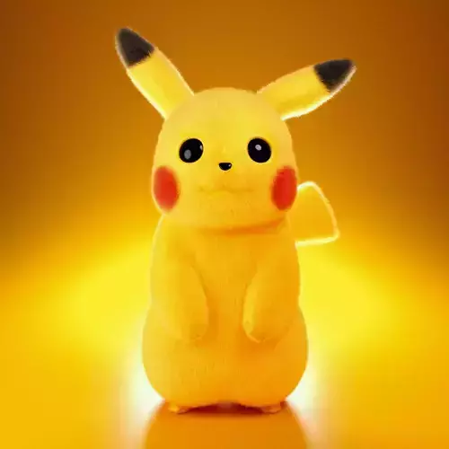 Pokemon Pikachu with Ornatrix Realistic fur