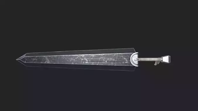 Berserk - Dragon Slayer Sword - Asset Fan Model Art