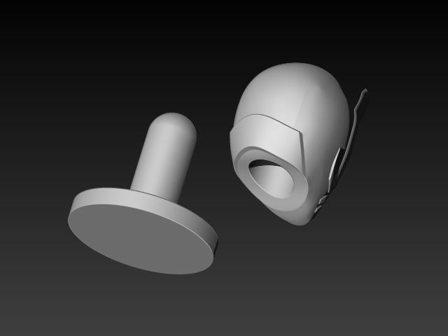 Kuwagata Ohger Helmet - Printable 3D Model 3D print model_5