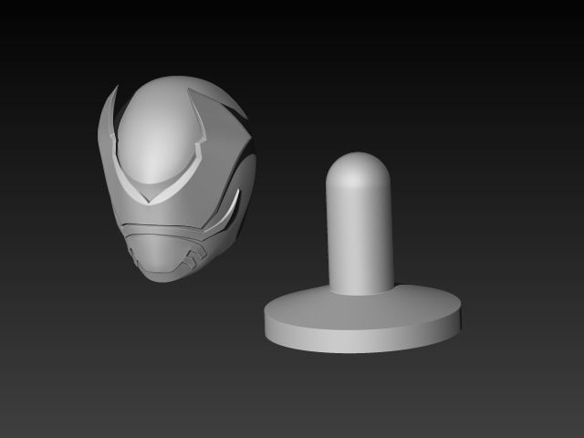 Kuwagata Ohger Helmet - Printable 3D Model 3D print model_10