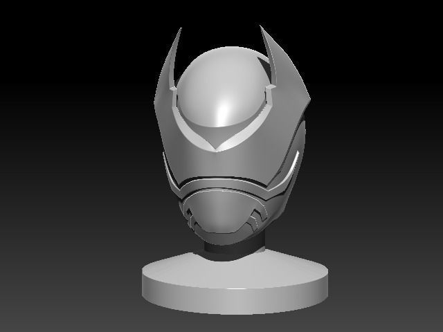 Kuwagata Ohger Helmet - Printable 3D Model 3D print model_2