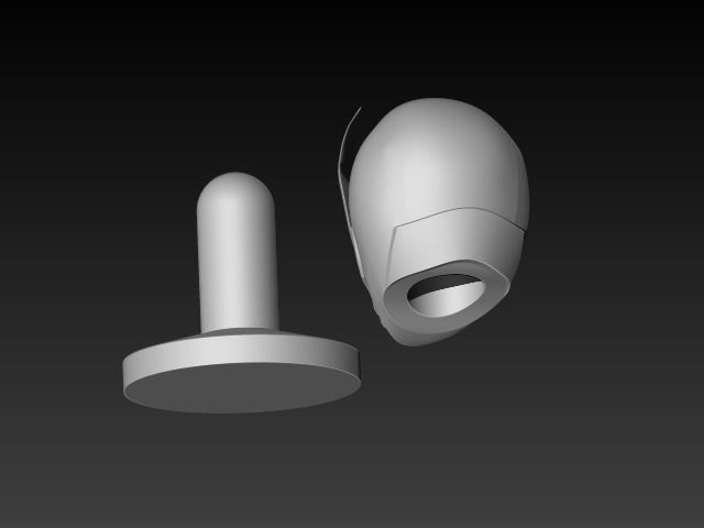 Kuwagata Ohger Helmet - Printable 3D Model 3D print model_4