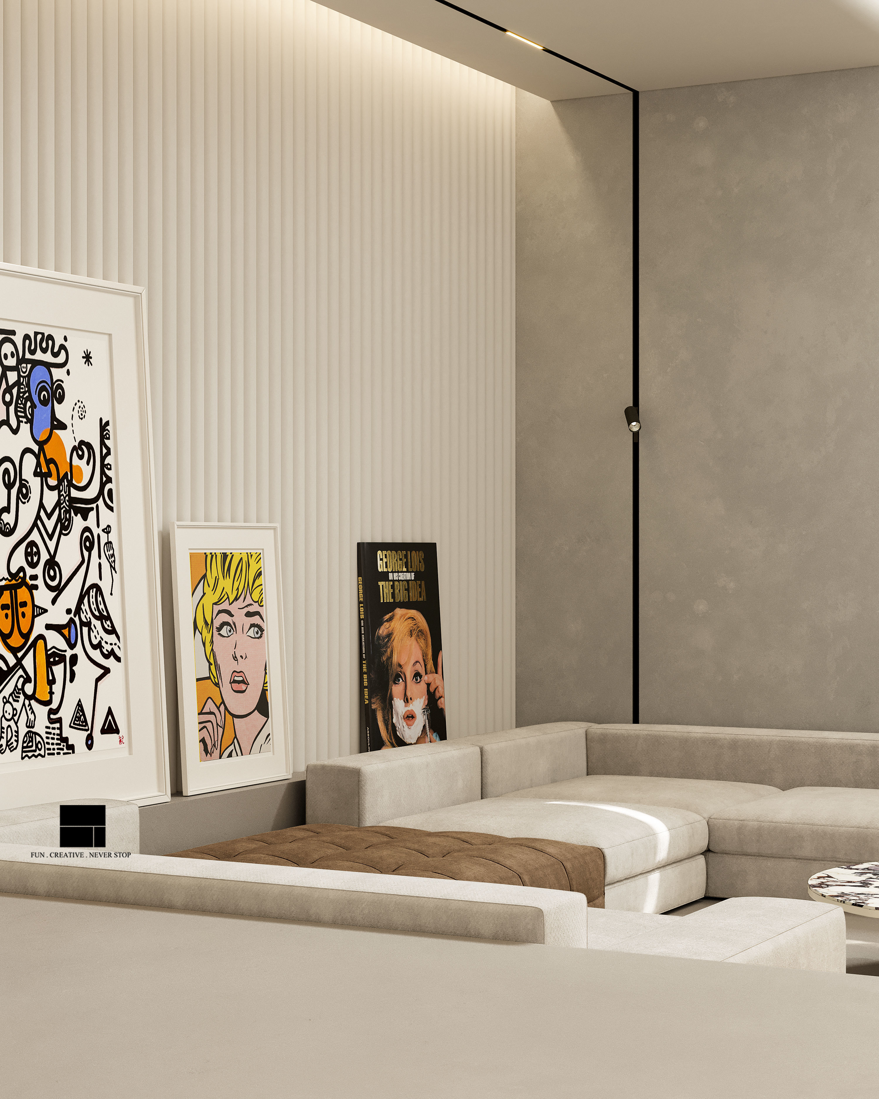 Modern Luxury Villa 3D Model and CAD Drawings Bundle Content 3D model_25