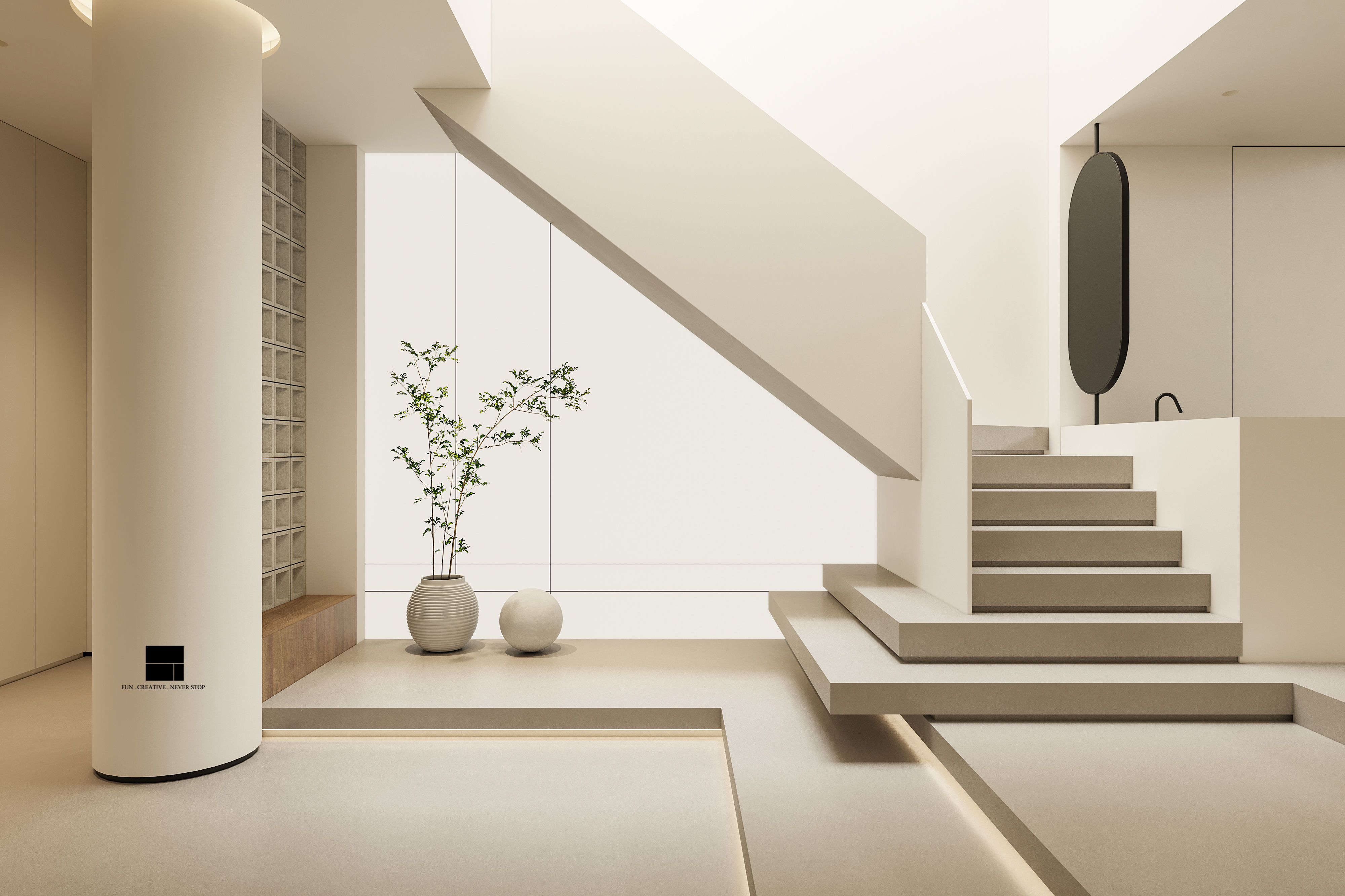 Modern Luxury Villa 3D Model and CAD Drawings Bundle Content 3D model_9