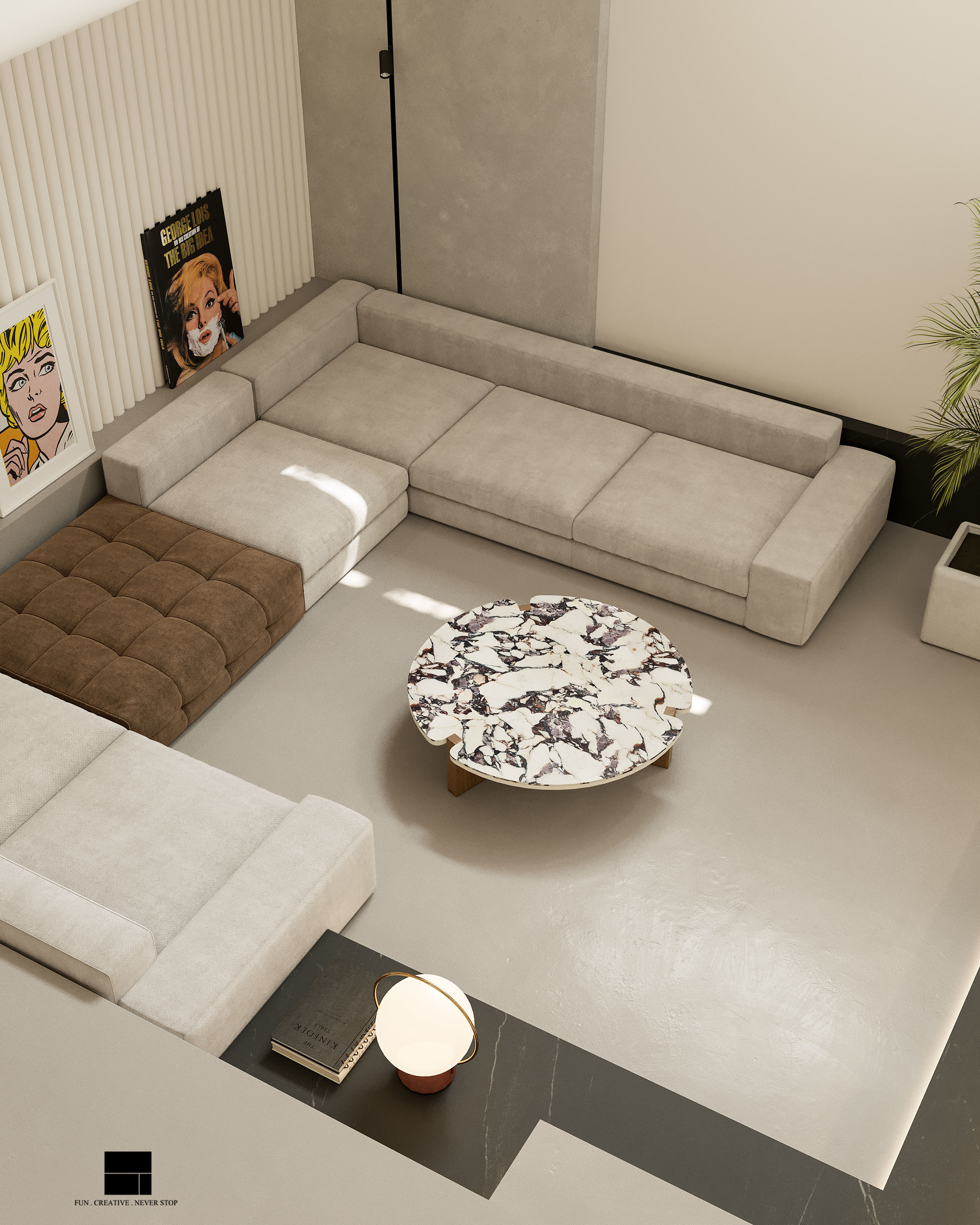 Modern Luxury Villa 3D Model and CAD Drawings Bundle Content 3D model_24